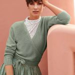 kurze strickjacke für kleid