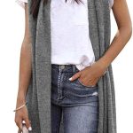 lange strickweste damen
