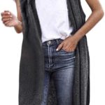 lange strickweste damen