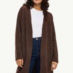 long strickjacke damen