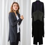 long strickjacke damen