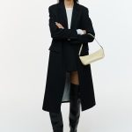 longblazer damen schwarz