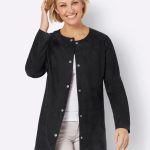 longblazer damen schwarz