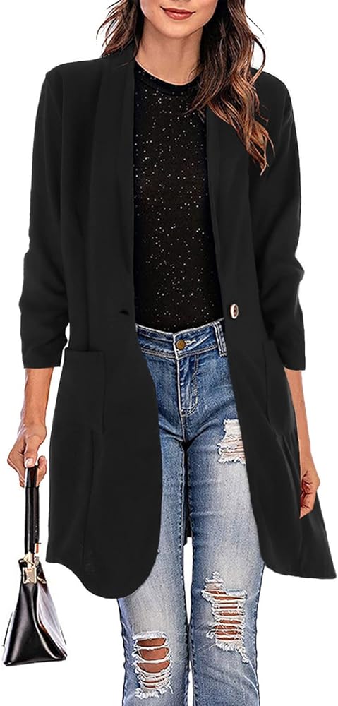 longblazer-damen-schwarz-470jyb-1.jpg longblazer damen schwarz – Bild 1