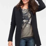 longblazer damen schwarz
