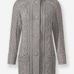 longstrickjacke