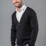 merino strickjacke herren