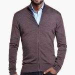 merino strickjacke herren
