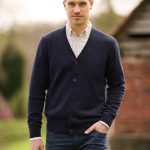 merino strickjacke herren