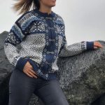 norweger strickjacke damen