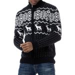 norweger strickjacke herren