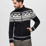 norweger strickjacke herren