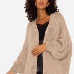 oversize strickjacke grobstrick