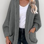 oversize strickjacke grobstrick