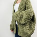 oversize strickjacke grobstrick