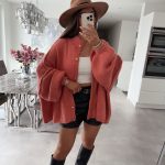 oversize strickjacken
