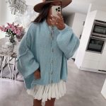 oversize strickjacken