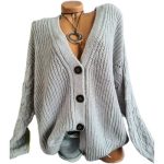 strickjacke damen grobstrick