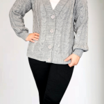strickjacke damen grobstrick