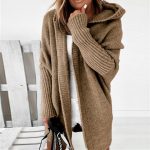 strickjacke damen kapuze