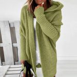 strickjacke damen kapuze