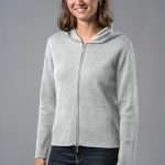 strickjacke damen kapuze