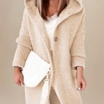 strickjacke damen kapuze