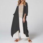 strickjacke damen lang grobstrick
