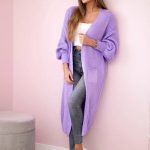 strickjacke flieder