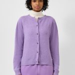 strickjacke flieder