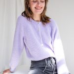 strickjacke flieder
