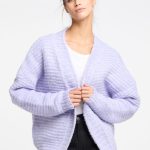 strickjacke flieder