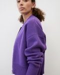 strickjacke lila