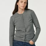 strickjacke merinowolle damen