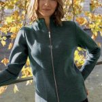 strickjacke merinowolle damen