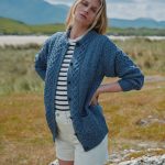 strickjacke merinowolle damen