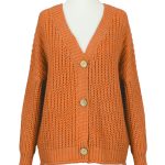 strickjacke orange