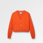 strickjacke orange