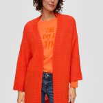 strickjacke orange