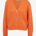 strickjacke orange