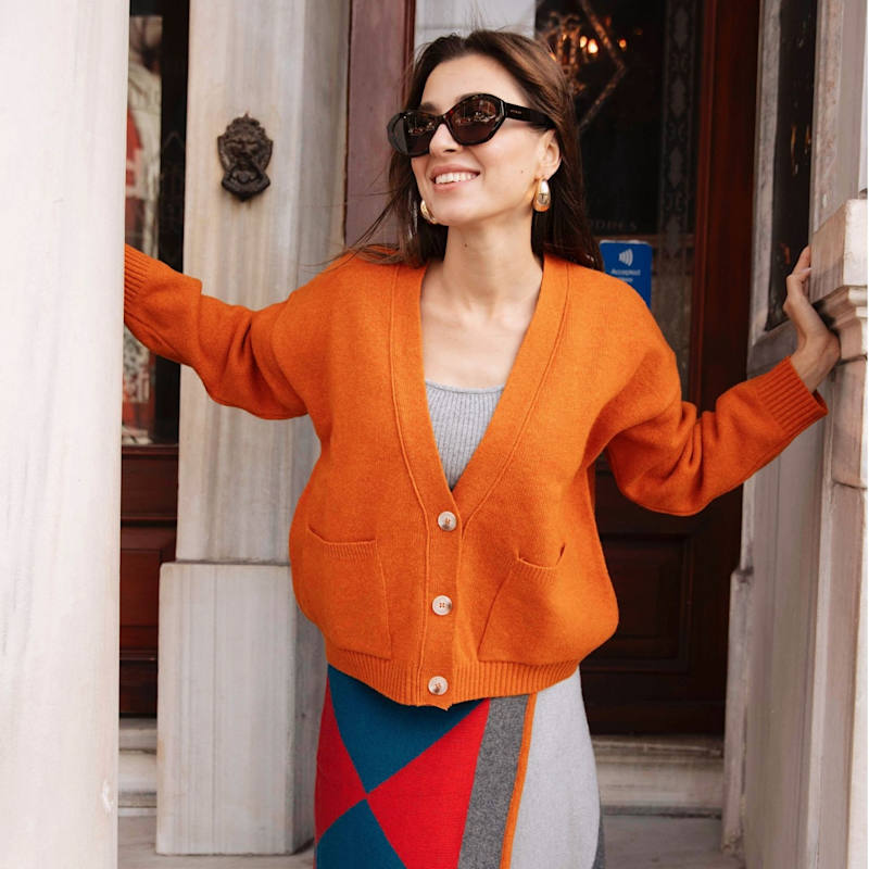 strickjacke-orange-868pvc-1.jpg strickjacke orange – Bild 1