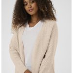 strickjacken beige