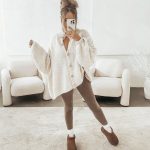 strickjacken beige