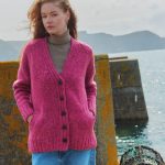 strickjacken rosa