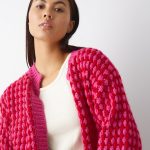 strickjacken rosa