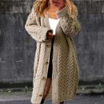 strickweste damen lang