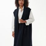 strickweste damen lang