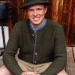 tracht strickjacke herren