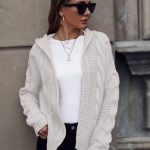 warme strickjacke damen