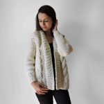 warme strickjacke damen